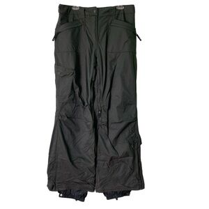 Core Powder Room Black Ski Snowboard Cargo Pocket Pants (Size L)